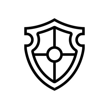 Eski arma bir simge vektörüdür. İzole edilmiş kontür sembolü gösterimi