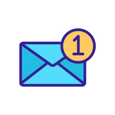 Olay simgesi vektörüne dikkat edin. İzole edilmiş kontür sembolü gösterimi