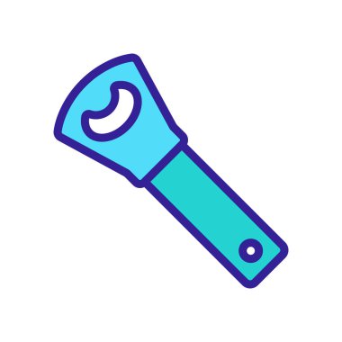 Bottle opener Icon vector. Isolated contour symbol illustration