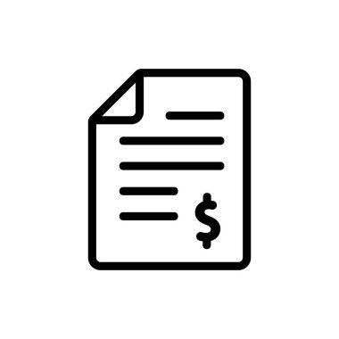 Bayilik iş ikonu vektörü. İzole edilmiş kontür sembolü gösterimi