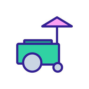 Lezzetli limonata taze vektör ikonu. İnce çizgi işareti. İzole edilmiş kontür sembolü gösterimi