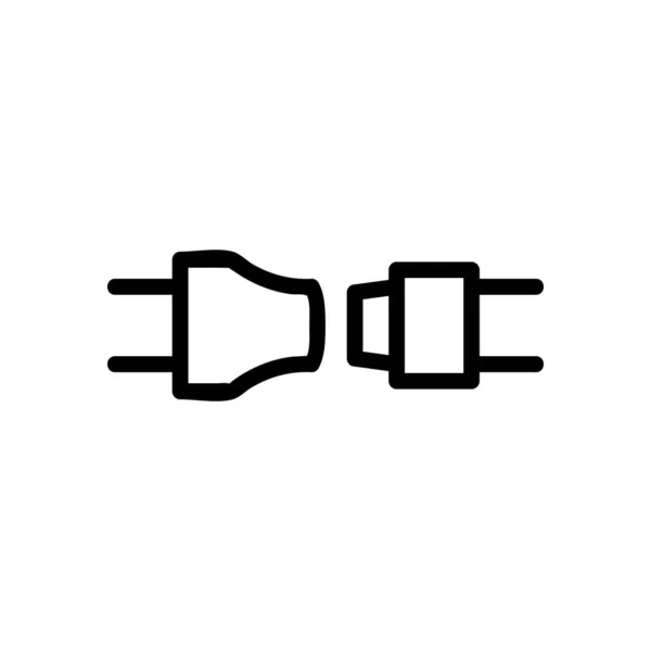 シートベルトアイコンベクトル 細い線の記号 独立した輪郭シンボルイラスト — ストックベクタ