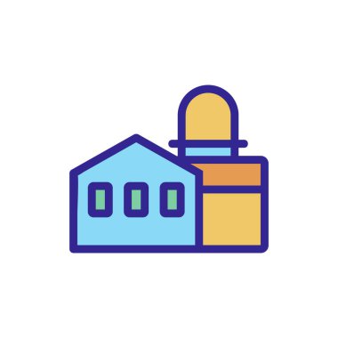 Viski damıtma ikonu vektörü. İnce çizgi işareti. İzole edilmiş kontür sembolü gösterimi