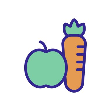 Diyabet ikon vektörü. İnce çizgi işareti. İzole edilmiş kontür sembolü gösterimi