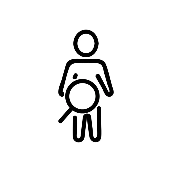 Utile Icona Vettoriale Probiotica Segno Linea Sottile Illustrazione Del Simbolo — Vettoriale Stock