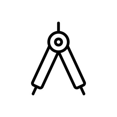 Dairesel ikon vektörü. İnce çizgi işareti. İzole edilmiş kontür sembolü gösterimi