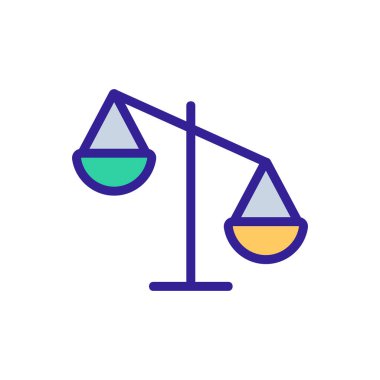 Simge vektörünü ölçeklendirir. İnce çizgi işareti. İzole edilmiş kontür sembolü gösterimi