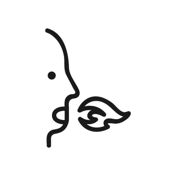 Вектор Значка Специи Знак Тонкой Линии Изолированная Контурная Иллюстрация — стоковый вектор