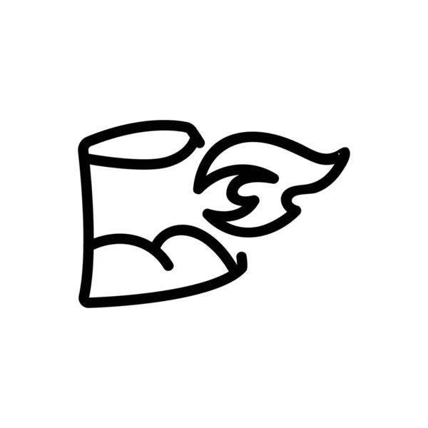 Вектор Значка Специи Знак Тонкой Линии Изолированная Контурная Иллюстрация — стоковый вектор