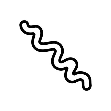 Mayonez ikon vektörü. İnce çizgi işareti. İzole edilmiş kontür sembolü gösterimi