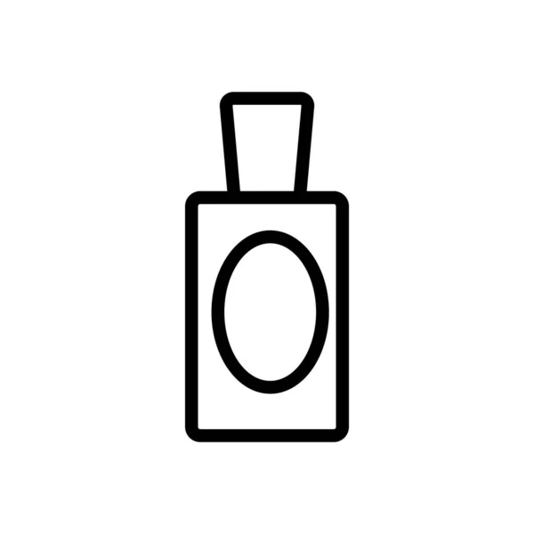 Femmes Parfum Icône Vecteur Signe Fin Illustration Symbole Contour Isolé — Image vectorielle