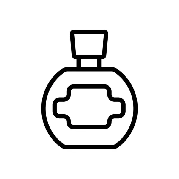Vecteur Icône Parfum Moderne Signe Fin Illustration Symbole Contour Isolé — Image vectorielle