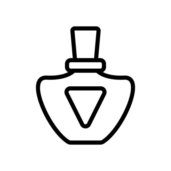 Nowoczesny Wektor Perfum Znak Cienkiej Linii Ilustracja Izolowanego Symbolu Konturu — Wektor stockowy