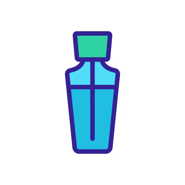 現代の香水アイコンベクトル 細い線の記号 独立した輪郭シンボルイラスト — ストックベクタ