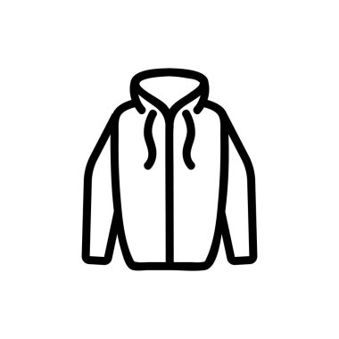 Kazak ikonu vektörü. İnce çizgi işareti. İzole edilmiş kontür sembolü gösterimi