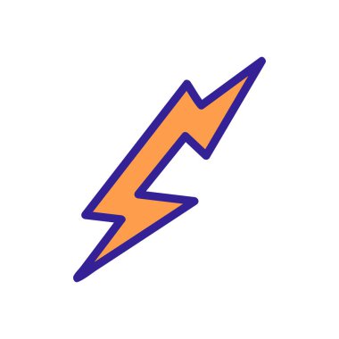 cıvata simgesi vektörü. İnce çizgi işareti. İzole edilmiş kontür sembolü gösterimi