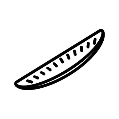 Tohum ikon vektörlü agülasyonlar. Tohum işaretli agürler. izole edilmiş sınır sembolü çizimi