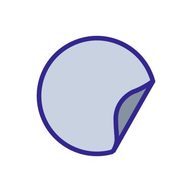 Alüminyum folyo simge vektörü. Alüminyum folyo işareti. renk izole edilmiş sembol çizimi