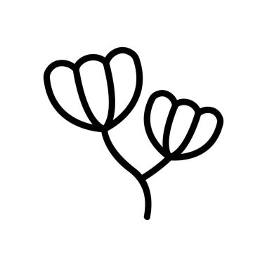 bitki haşere ikonu vektörü. Haşere burcu. izole edilmiş sınır sembolü çizimi