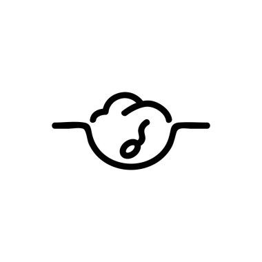 Kompost bitki ikonu vektörü. Gübre bitkisi işareti. izole edilmiş sınır sembolü çizimi