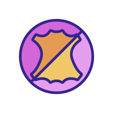 Cilt simgesi vektörünü içermiyor. Deri işaretini içermiyor. renk izole edilmiş sembol çizimi