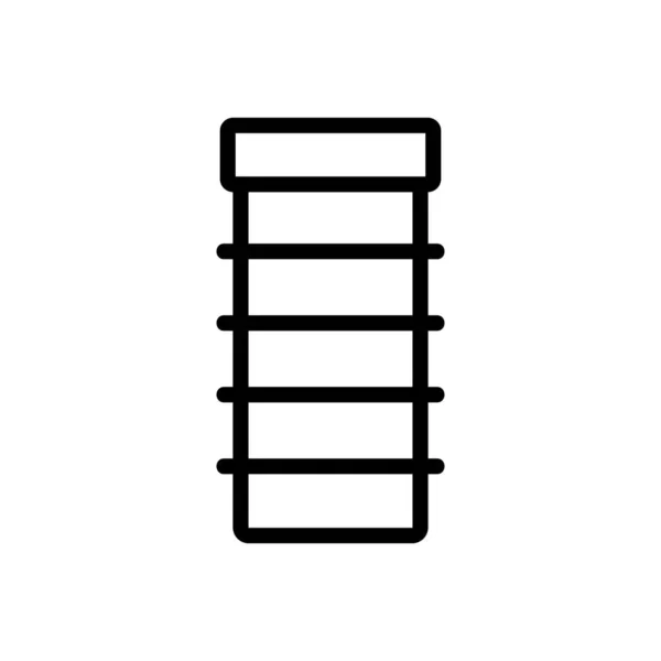 Convenient Shelf Icon Vector Convenient Shelf Sign Isolated Contour Symbol — Stock Vector