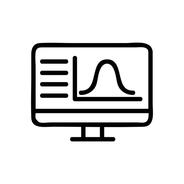 Symbolvektor Für Mathematische Formeln Mathematisches Formelzeichen Isolierte Kontursymboldarstellung — Stockvektor