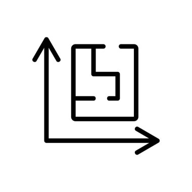 Proje onarım ikonu vektörü. Tamir projesi işareti. izole edilmiş sınır sembolü çizimi