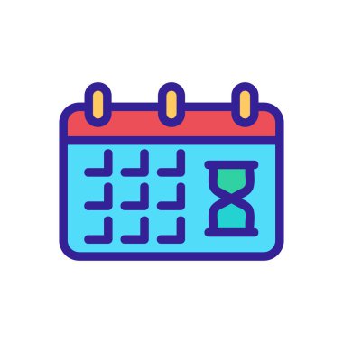 İkon yakma vektörünü izle. Yanık işaretini izle. renk izole edilmiş sembol çizimi