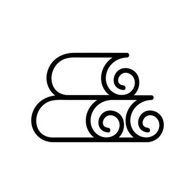 nori sheet simge vektör çizimi çizimi