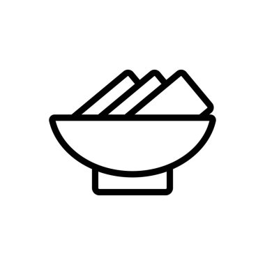 Plaka simgesi vektör çizelgesinde nori