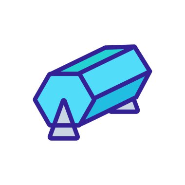 Bingo piyango ikonu vektör çizimi çizimi