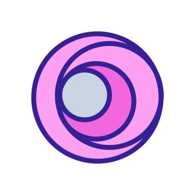 Gelincik bitkisi ikonu vektör çizimi çizimi