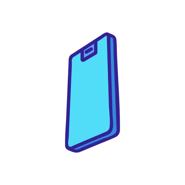 Telefone novo ícone vetor esboço ilustração — Vetor de Stock