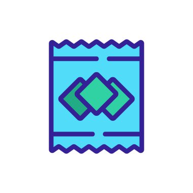 nori lezzetli bir ikon vektör çizimi çizimi