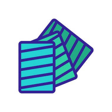 nori sheet simge vektör çizimi çizimi