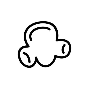 Mısır ikonu vektörü. Mısır işareti. izole edilmiş sınır sembolü çizimi