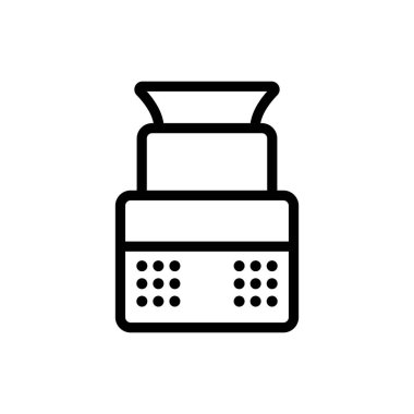 Sivrisinek koruma kalıpları ikon vektörü. Sivrisinek koruma levhası işareti. izole edilmiş sınır sembolü çizimi