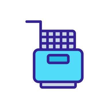 Ayrı yağ ikonu vektörü damlıyor. Ayrı ayrı yağ damlayan bir tabela. renk sembolü çizimi