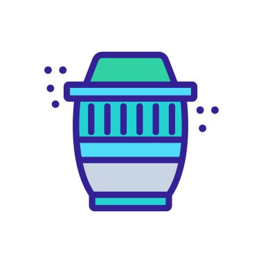 Sivrisinek öldüren ikon vektörü. Sivrisinek öldürme işareti. renk sembolü çizimi