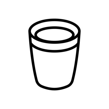 Kamp cam ikon vektörü. Kamp cam tabelası. izole edilmiş sınır sembolü çizimi