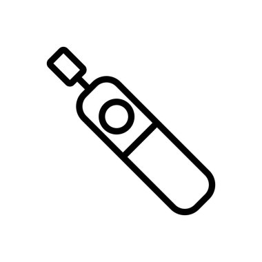 Öğütücü ikon vektörü hazırlanıyor. Öğütücü levhası. izole edilmiş sınır sembolü çizimi