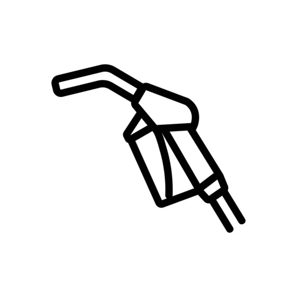 Tankowanie Ikony Serwisowej Broni Znak Tankowania Broni Odizolowany Symbol Konturu — Wektor stockowy