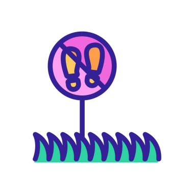 Ekolojik taze dereotu ikon vektörü. Ekolojik taze dereotu işareti. renk sembolü çizimi