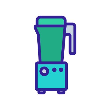 Meyve sıkacağı ikonu vektörü. Meyve sıkacağı işareti. renk sembolü çizimi