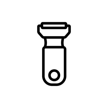 Mutfak temizleyici ikon vektörü. Mutfak temizleme tabelası. izole edilmiş sınır sembolü çizimi