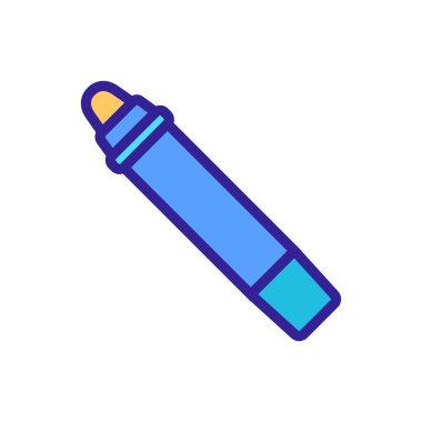 Merhem ikon vektörü besleniyor. Merhem işaretini besler. renk sembolü çizimi