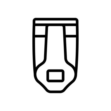 El sabunu ikonu vektörüne dokun. El sabunluğu tabelasına dokun. izole edilmiş sınır sembolü çizimi