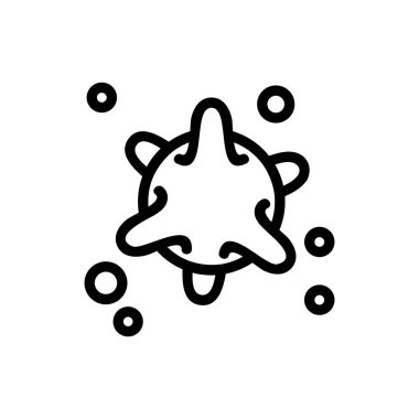 Zararlı maddeler ikon vektörü. Zararlı maddeler işareti. izole edilmiş sınır sembolü çizimi