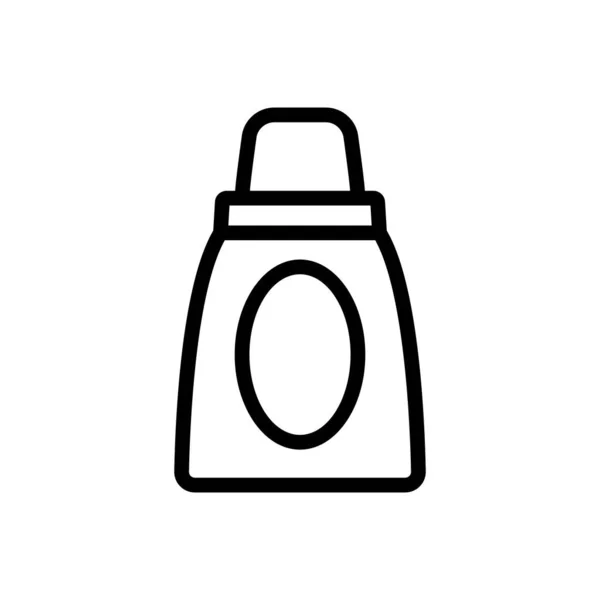 Productos Maquillaje Para Hidratación Icono Vector Esquema Ilustración — Vector de stock